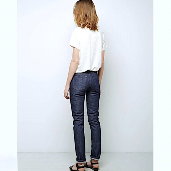 A.P.C. Petit New Standard Straight Slim Japanese Selvedge Denim Jeans - Picture 2 of 11
